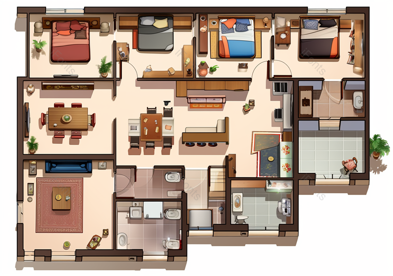 手绘户型图,插画/手绘图,插画/手绘图库,插画/手绘图下载,插画/手绘